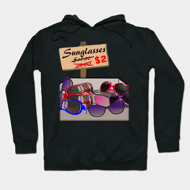 Cheap Sunglasses Hoodie by LoneWolfMuskoka